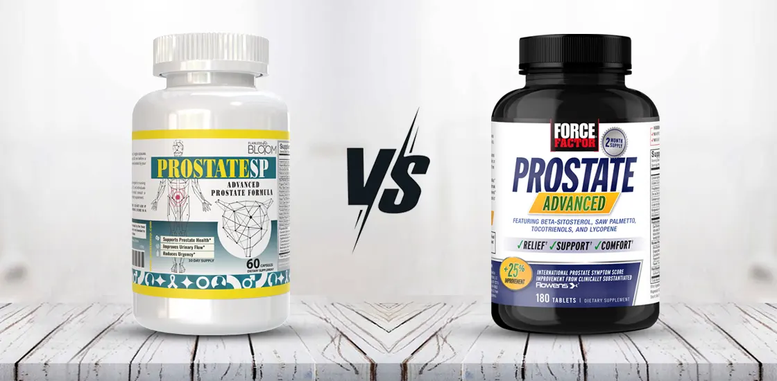 Prostate SP Vs Force Factor Prostate Advanced